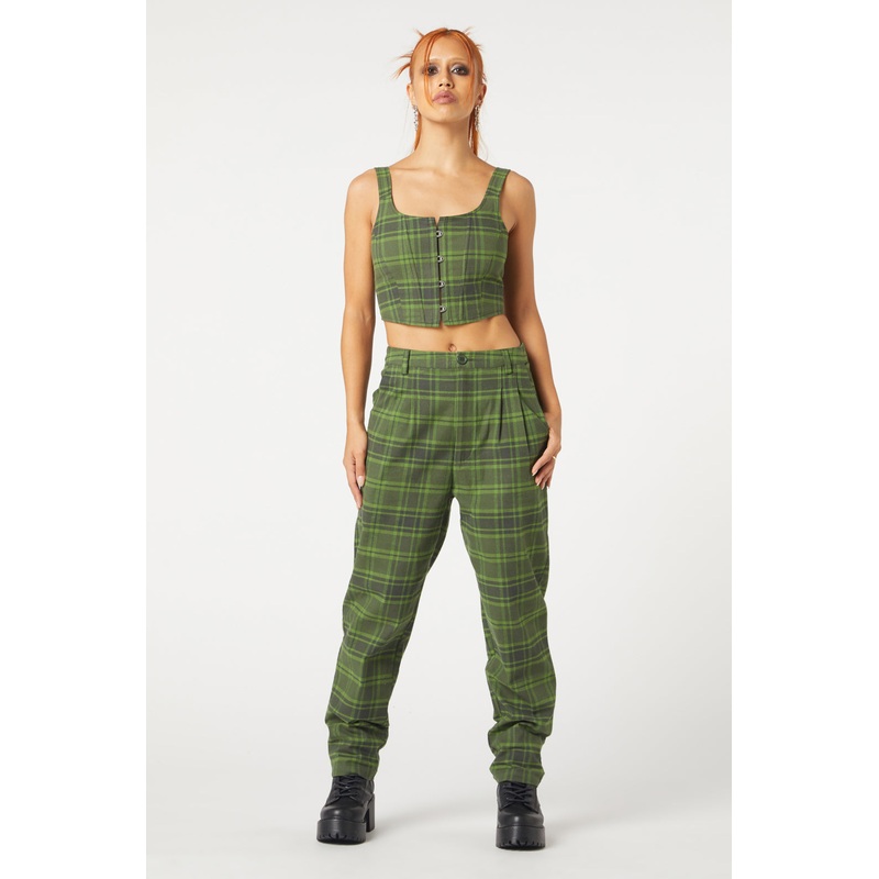 Meadow Tartan Corset