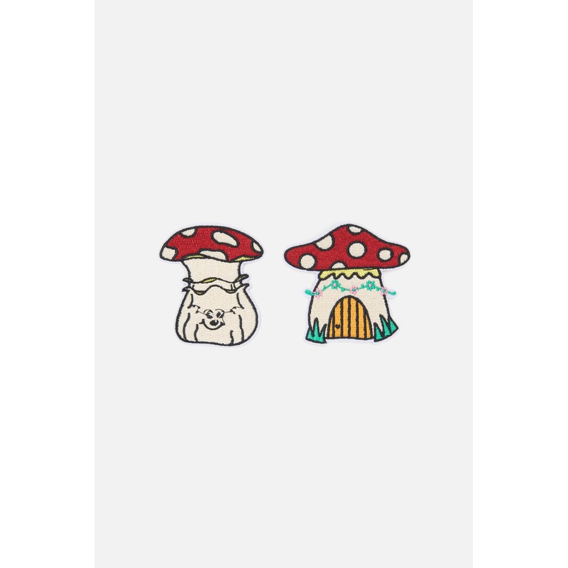 Mushroom Cottage Patch Set