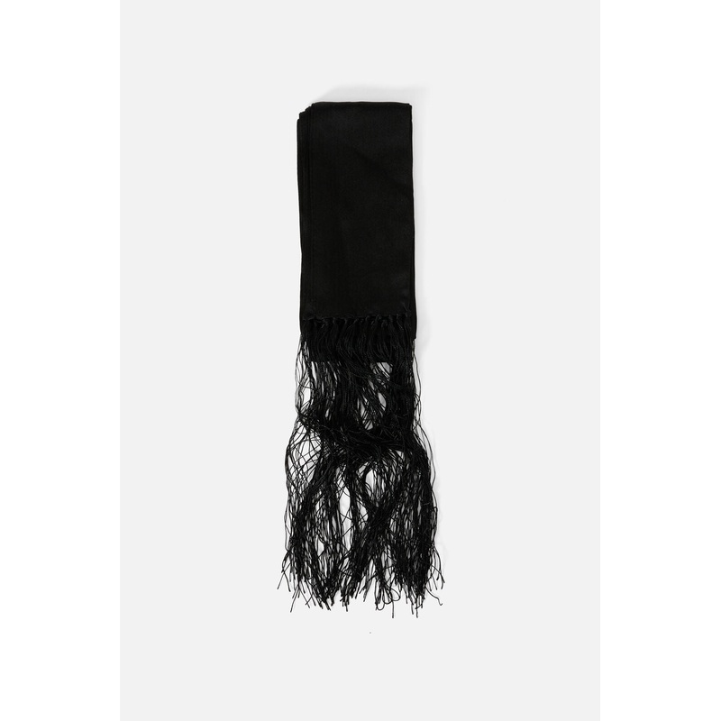 Print Fringe Scarf