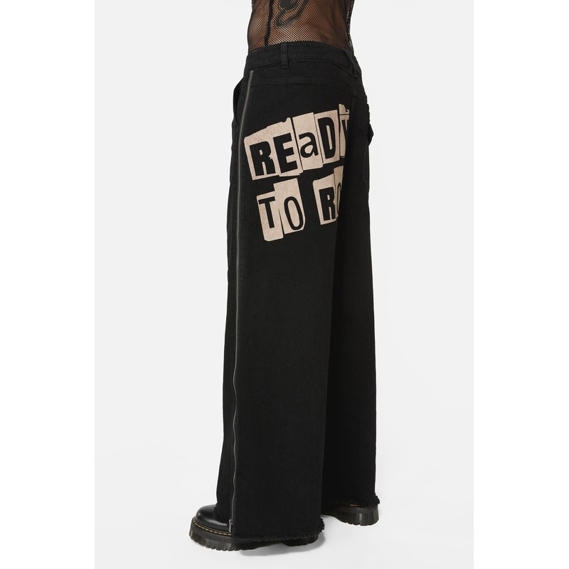 Ready To Rot Zipper Jeans