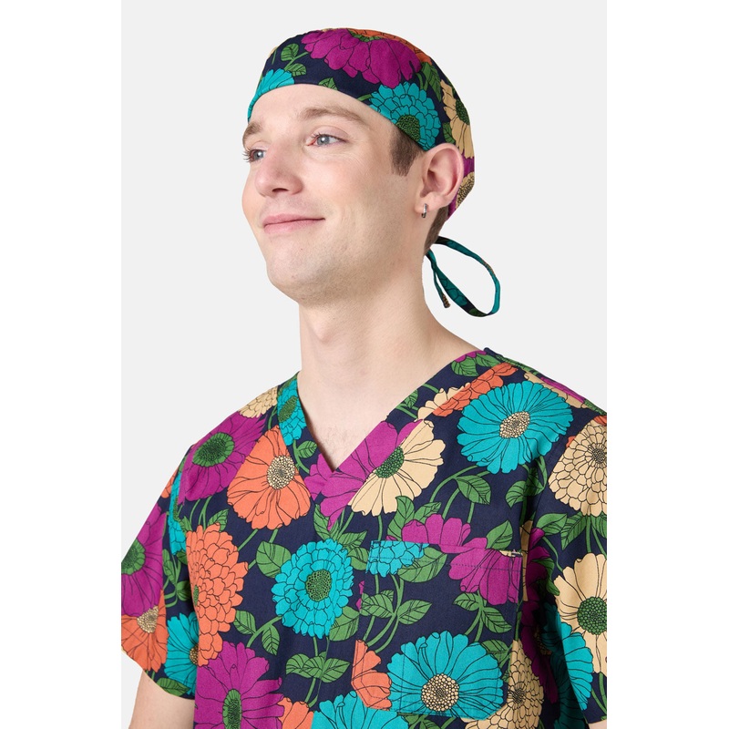 Bonnie Floral Scrub Hat