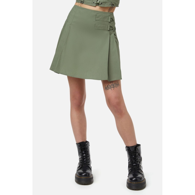 Field Work Pleated Skirt