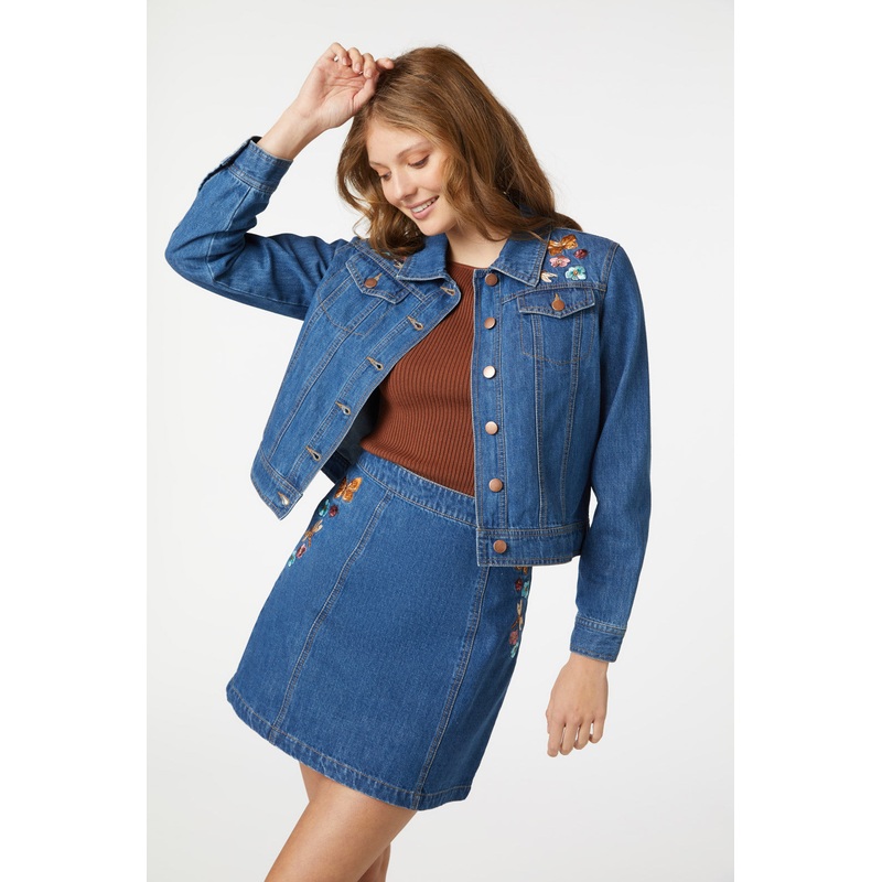 Flora Embroidered Jacket