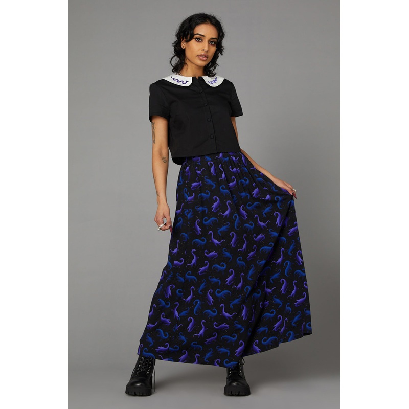 Loch Ness Embroidered Blouse