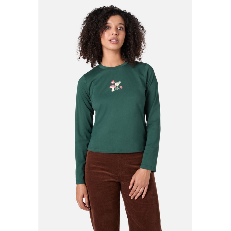 Mushroom Long Sleeve Tee