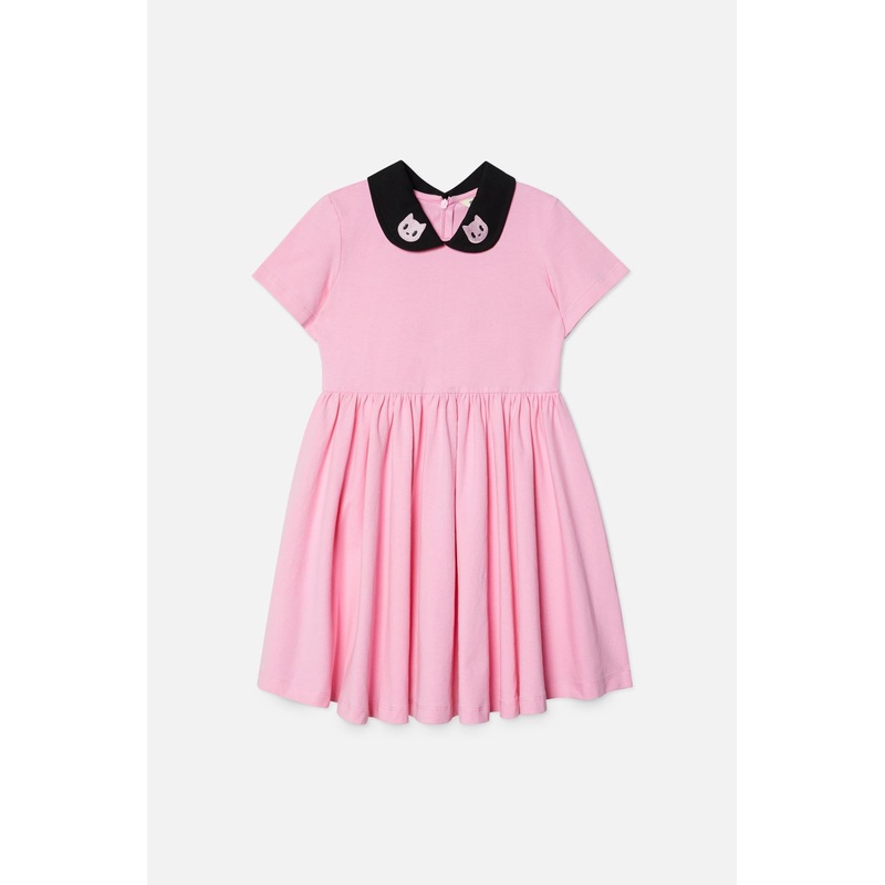 Night Sky Kids Collar Dress