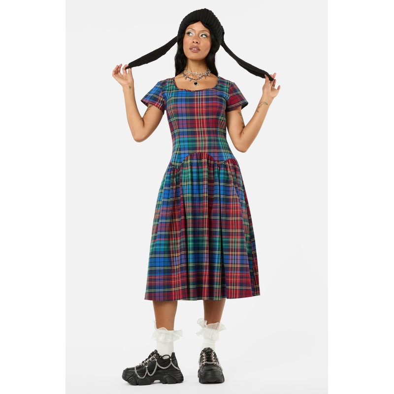Sainted Tartan Dress