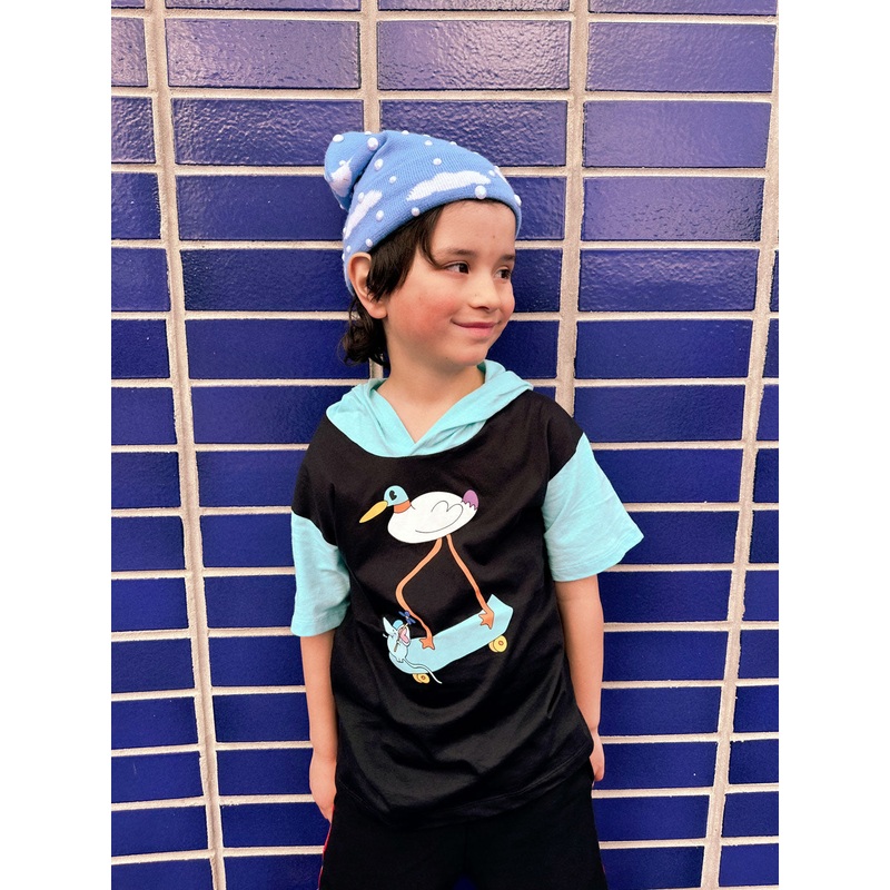 Skaty Stork Kids Tee