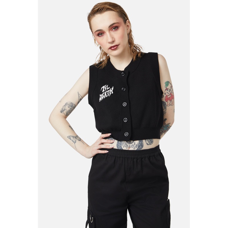 Til Death Button Vest