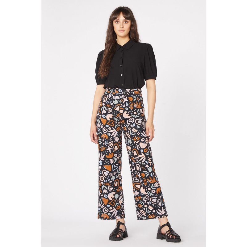 Arty Geo Printed Jean