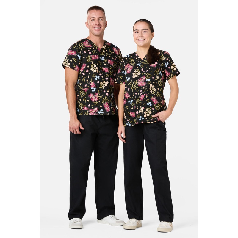 Bottlebrush Top & Pant Scrub Set