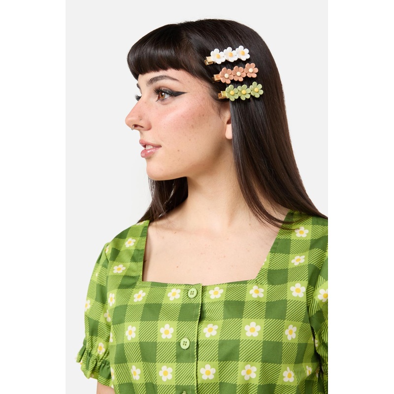 Garden Hedge Hair Clip Set