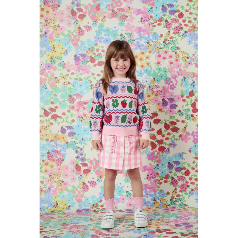 Garden Stripe Kids Knit