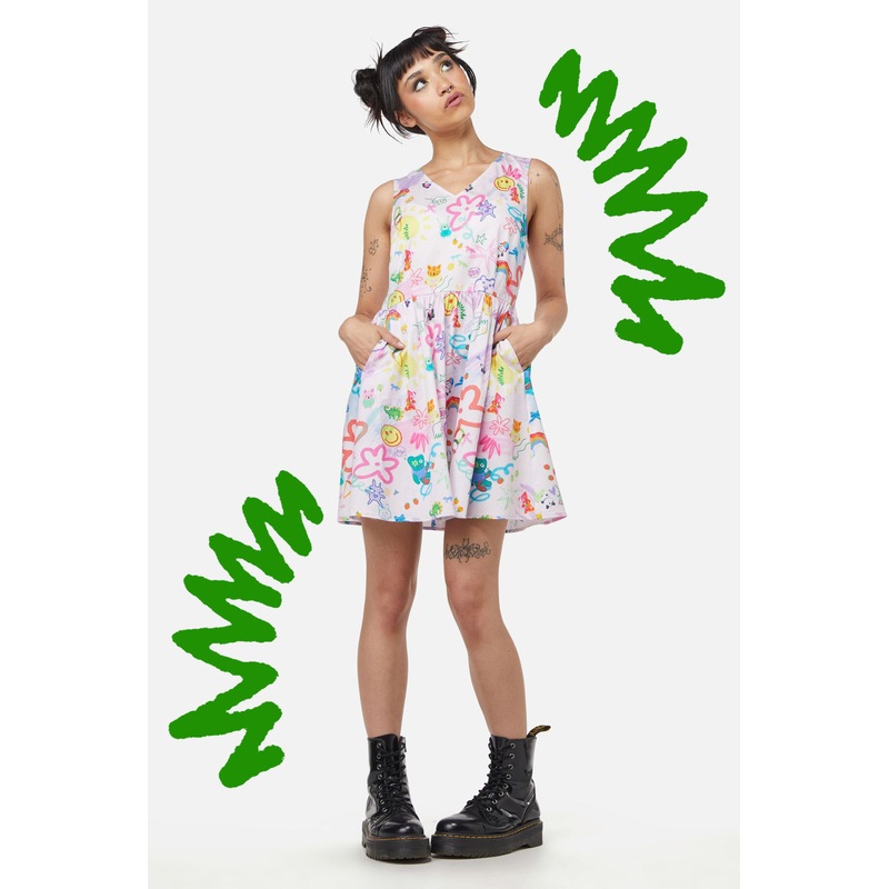 Zero Concentration Mini Dress