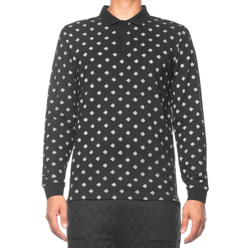 Cross Long Sleeve Polo