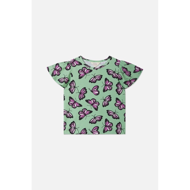 Flutter Kids Frill Tee