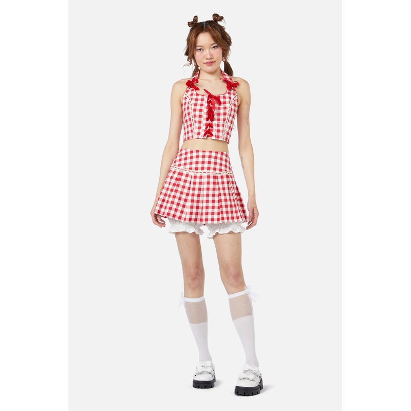 Jam Gingham Bloomer Skort