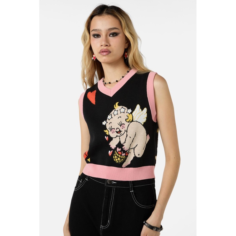 Love Bird Knit Vest