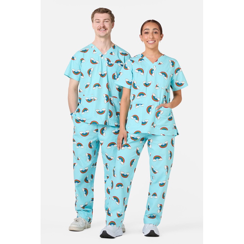 Over The Rainbow Scrub Set