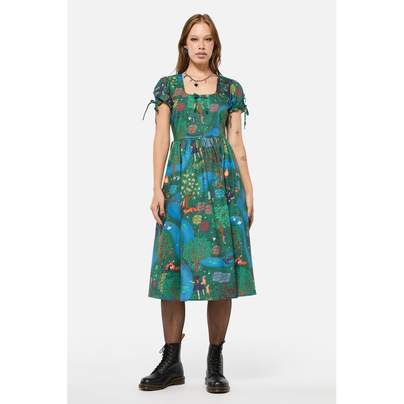 Tapestry Of Life Midi Dress