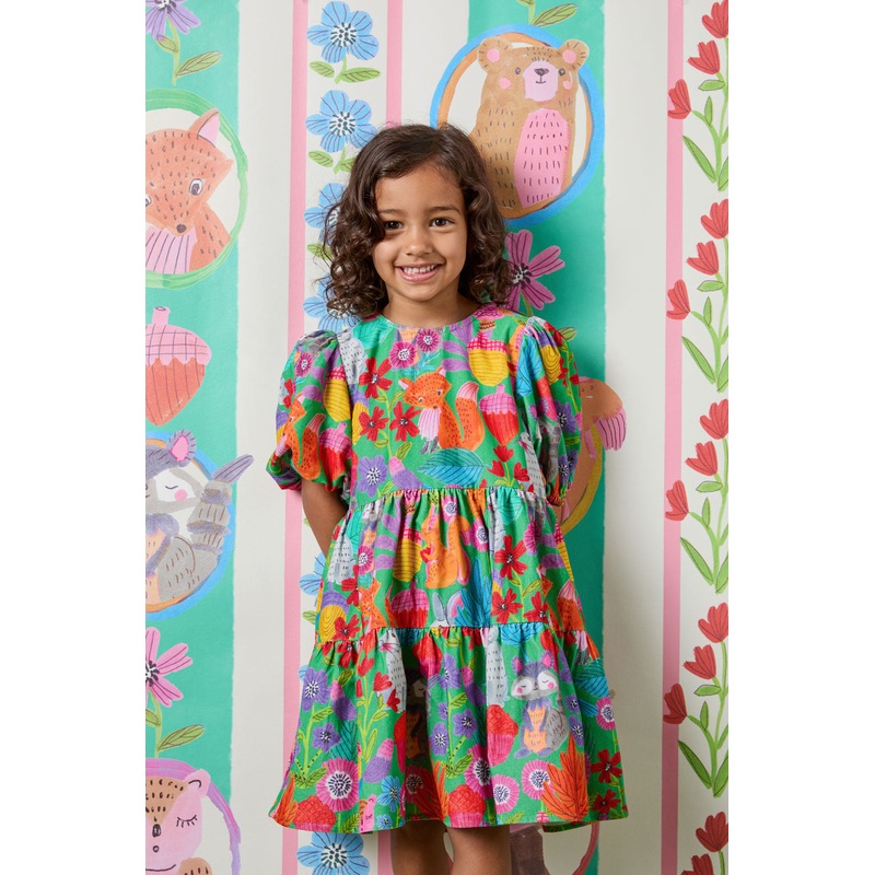 Woodland Kids Cord Dress