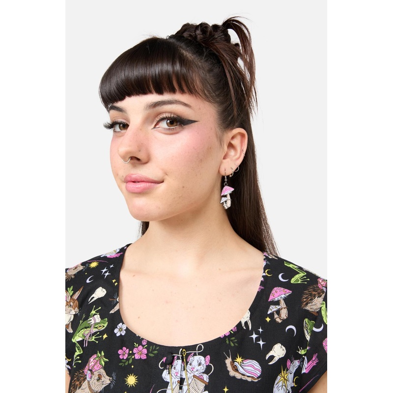 Critters Mushroom Earrings