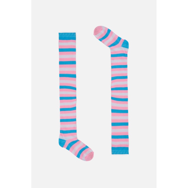 Long Striped Socks