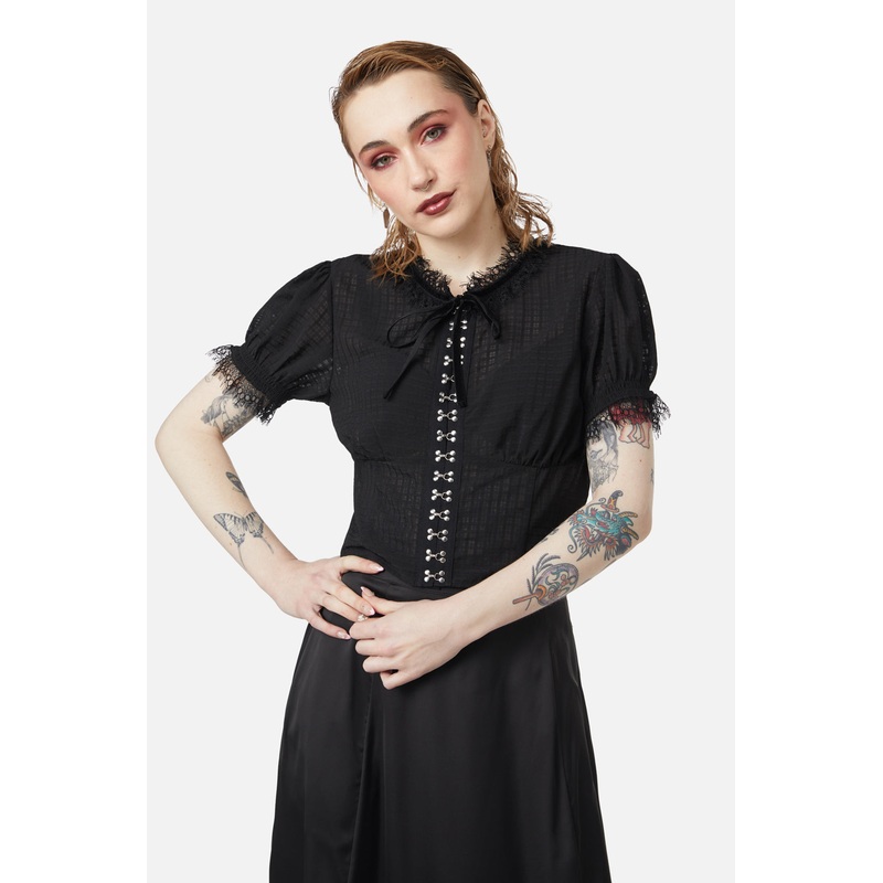 Time Passing Romantic Lace Blouse