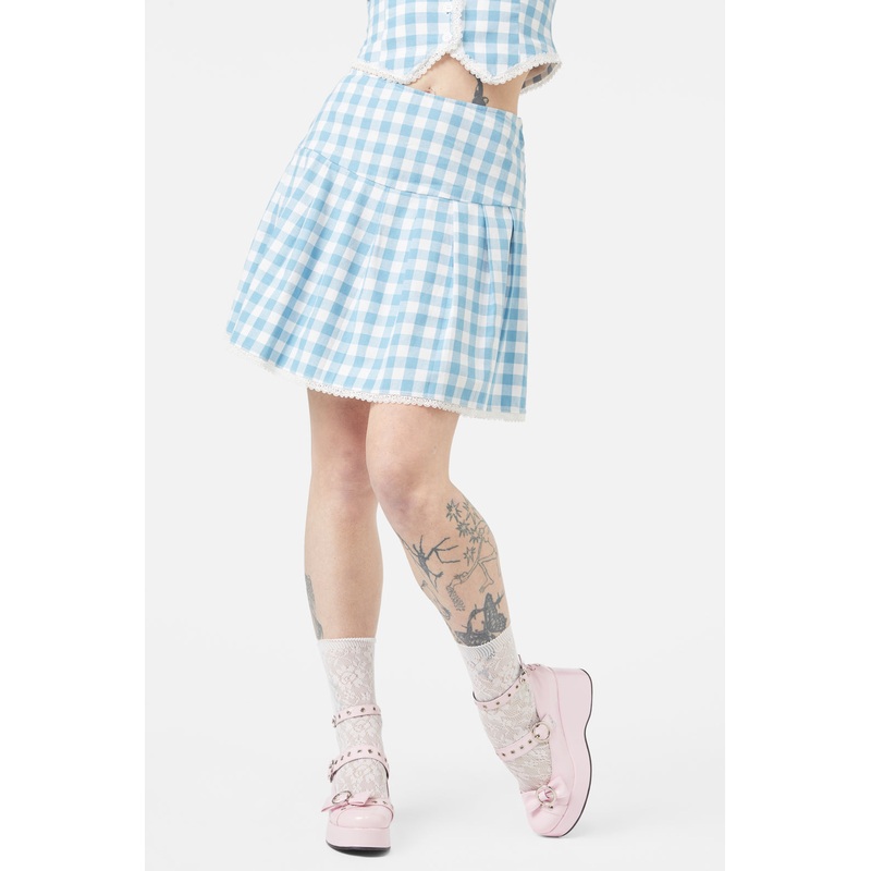 Catrina Gingham Skirt
