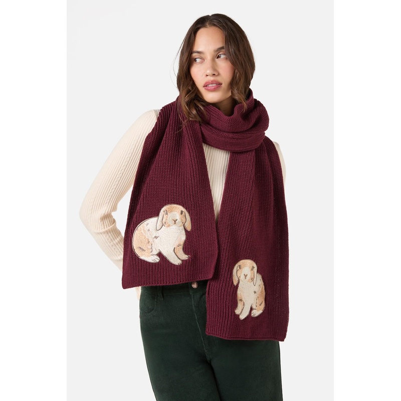 Coco Rabbit Knit Scarf