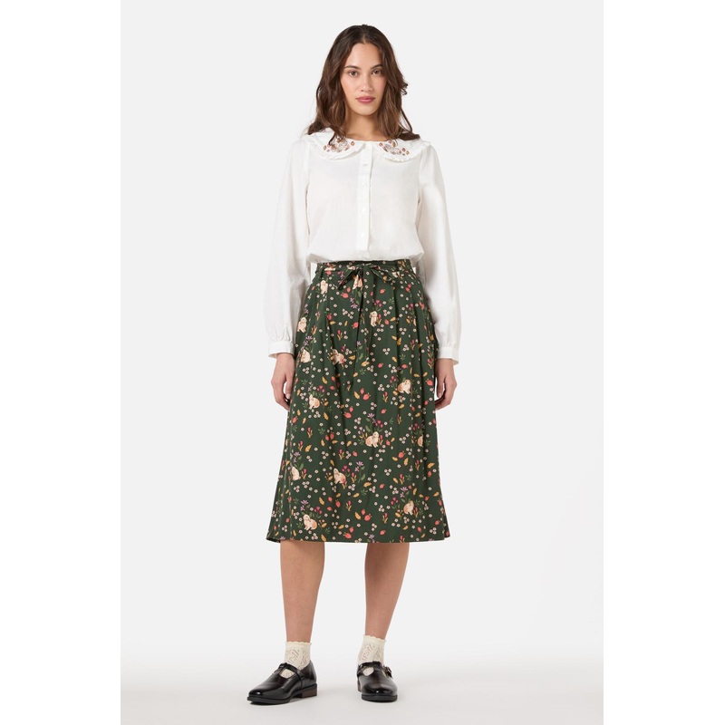 Coco Rabbit Midi Skirt