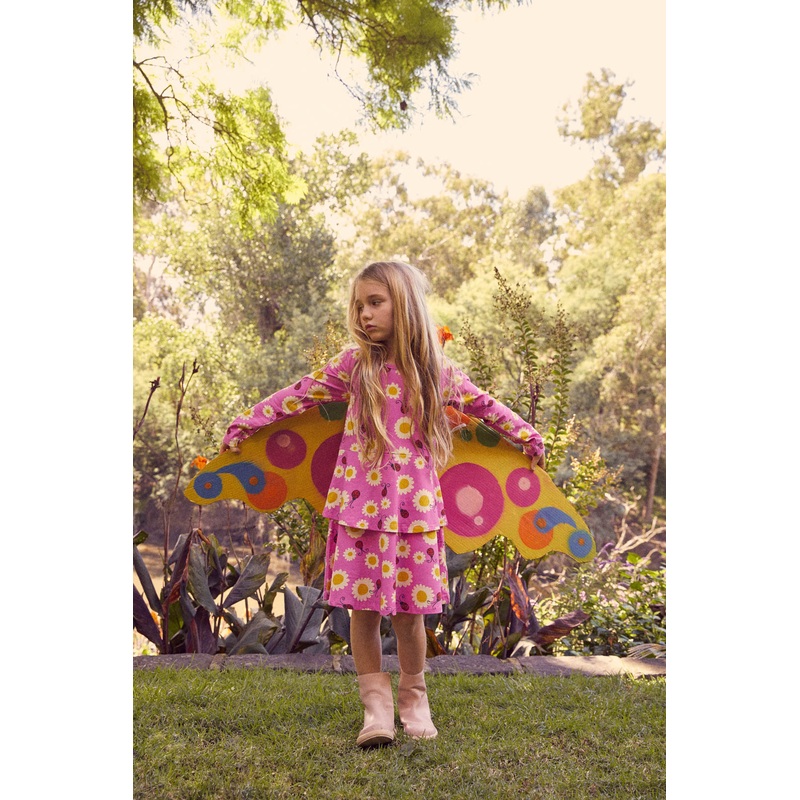 Daisy Ladybird Kids Jersey Dress