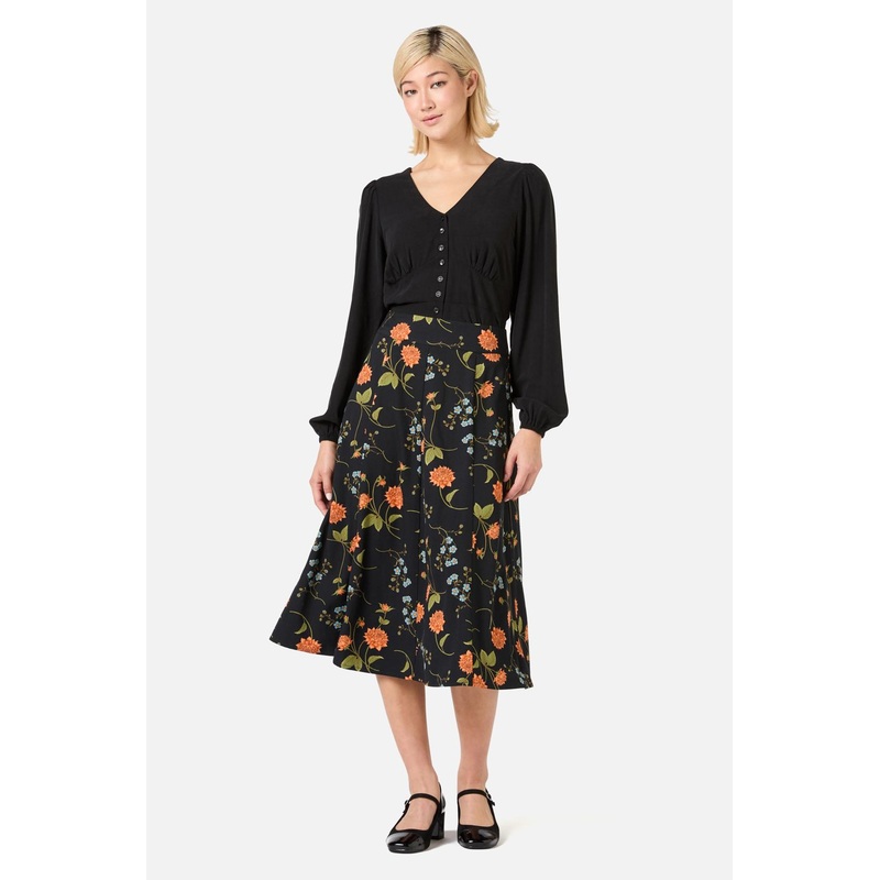 Esmerelda Floral Midi Skirt