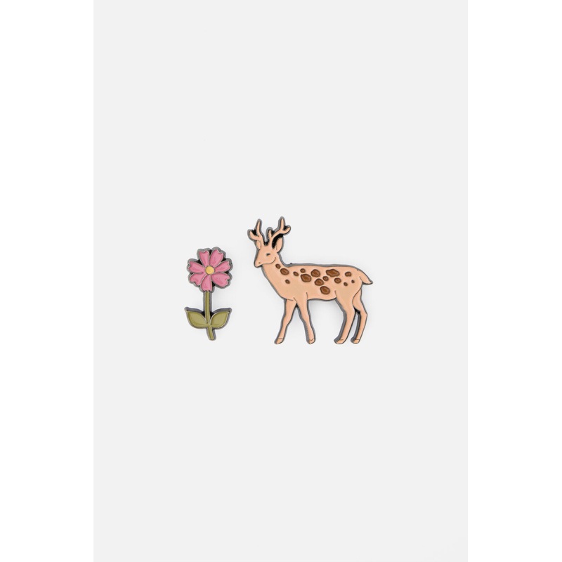 Meadow Deer Pin Set