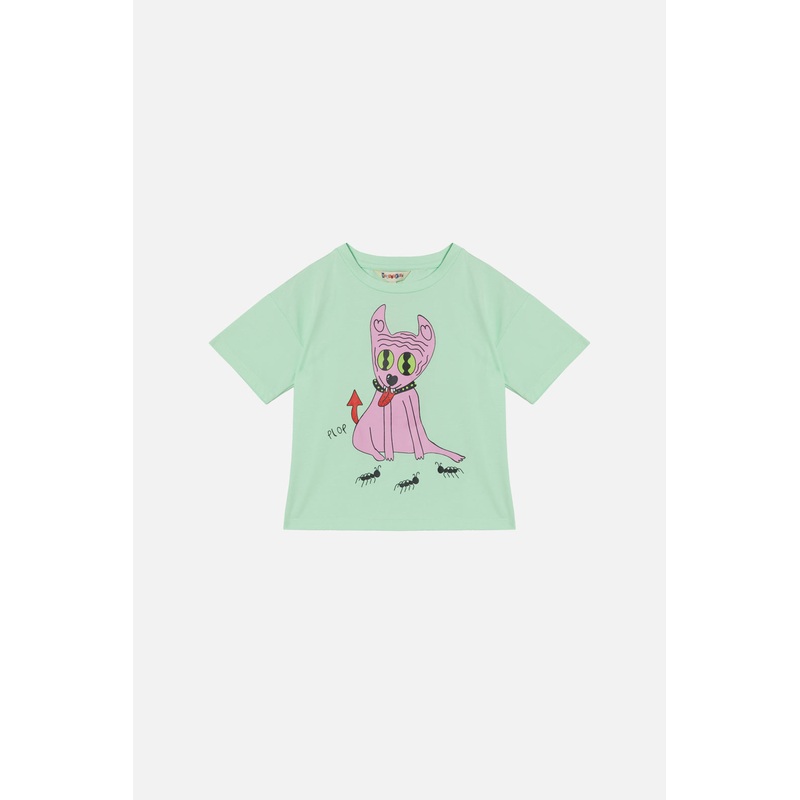 Mouse Balloon Kids Short Sleeve Tee