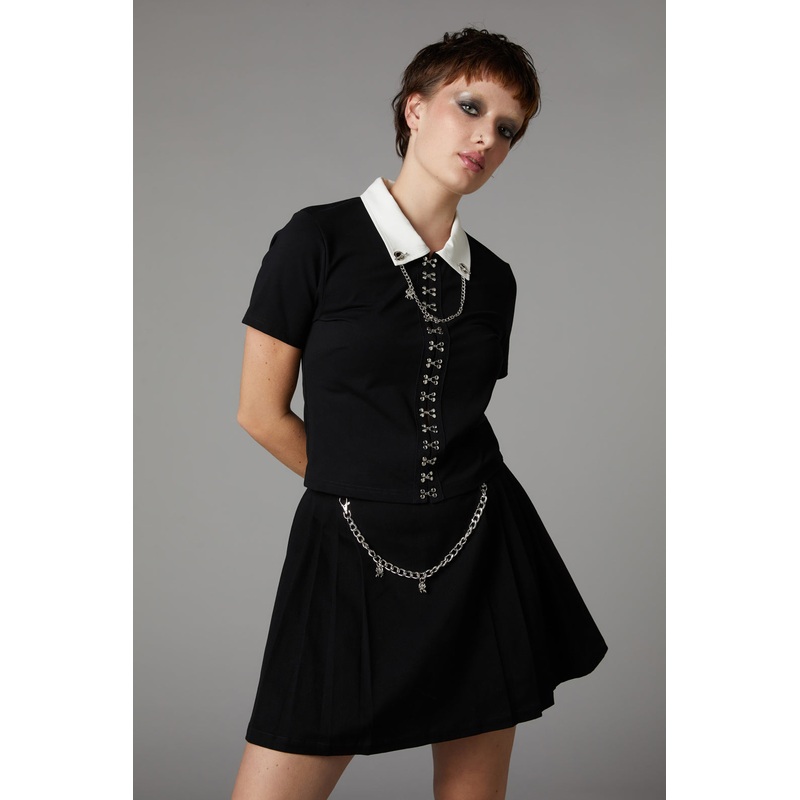 Strings Gothic Blouse
