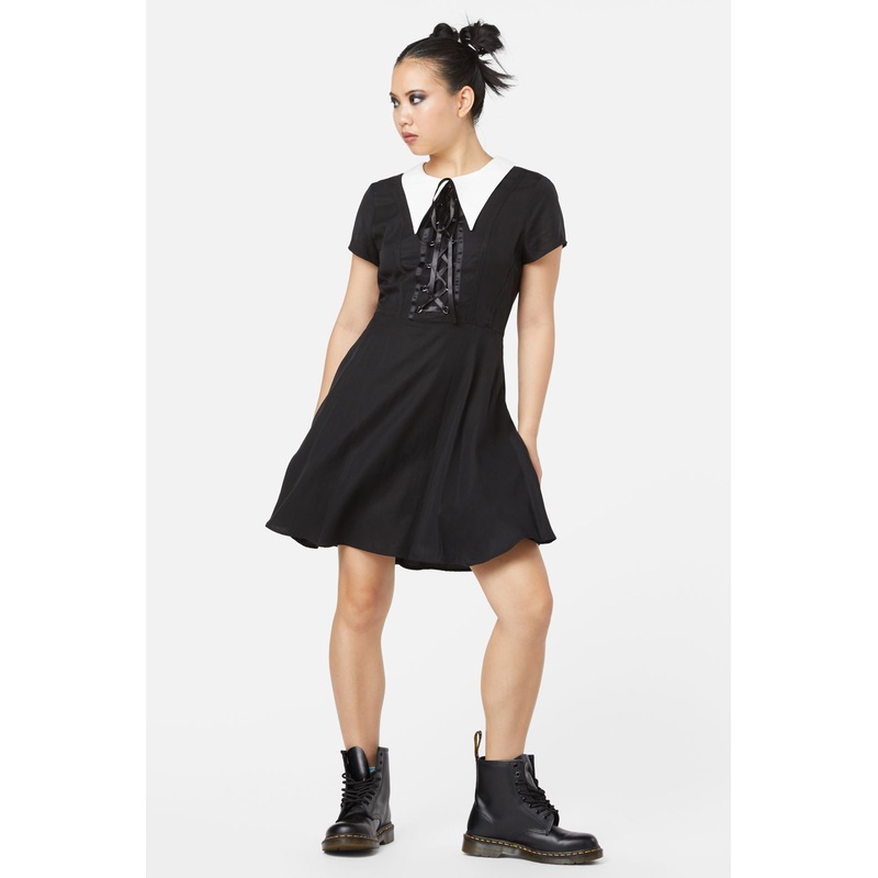 All Tied Up Gothic Dress