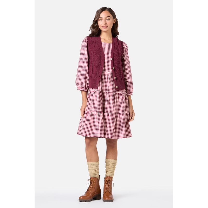 Cream Over The Knee Socks