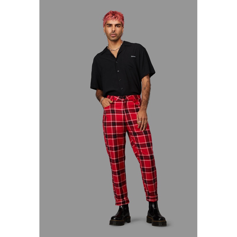Demonic Unisex Tartan Pant
