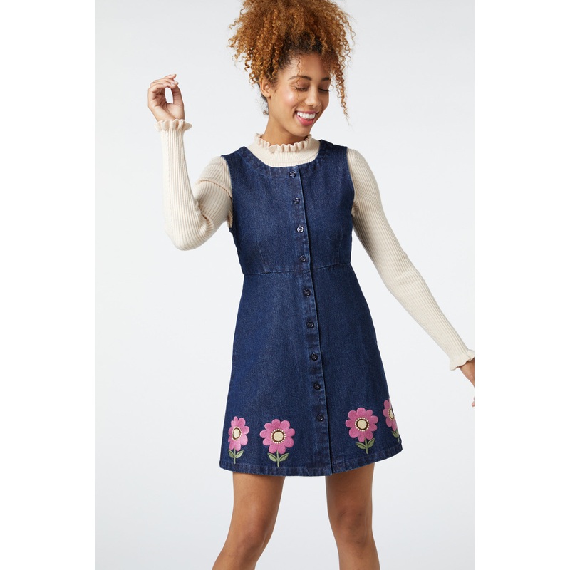 Fiona Embroidered Pinny