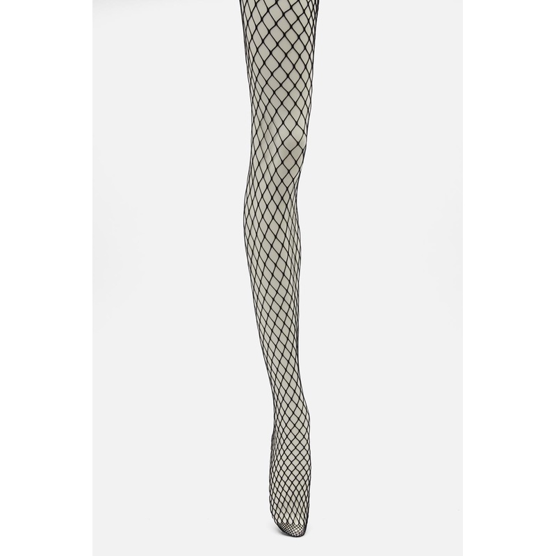 Plus Size Wide Fishnet Tights