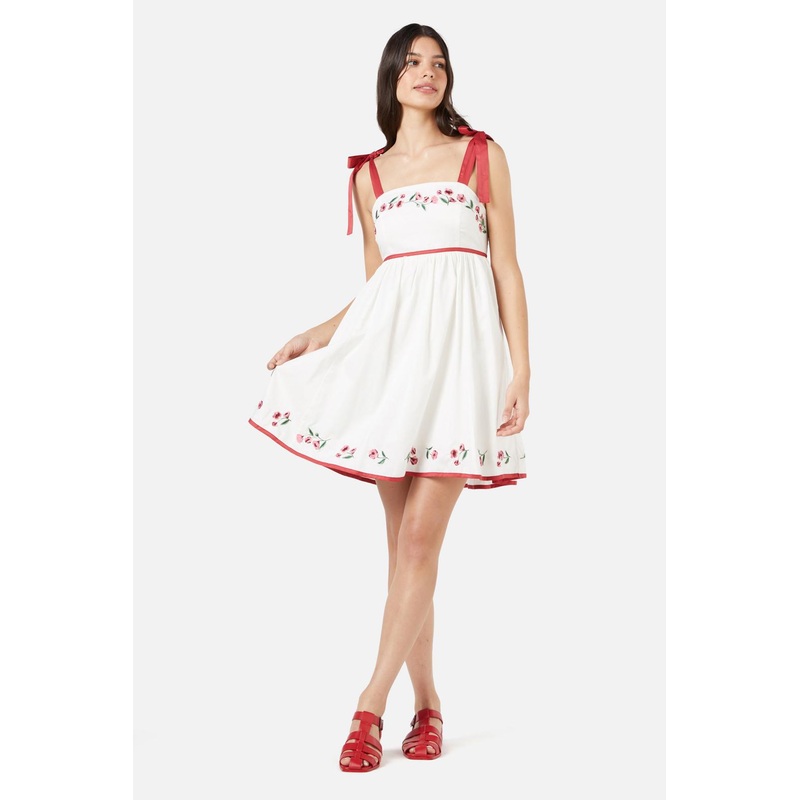 Poppy Emb Dress