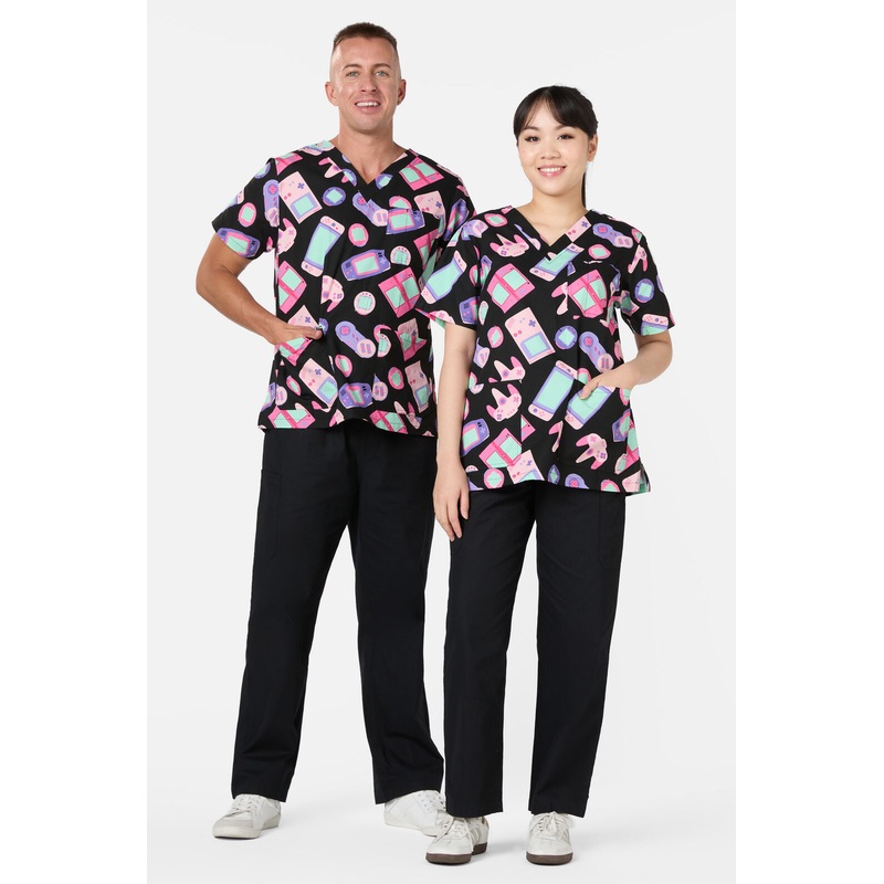 Tech Head Top & Pant Scrub Set