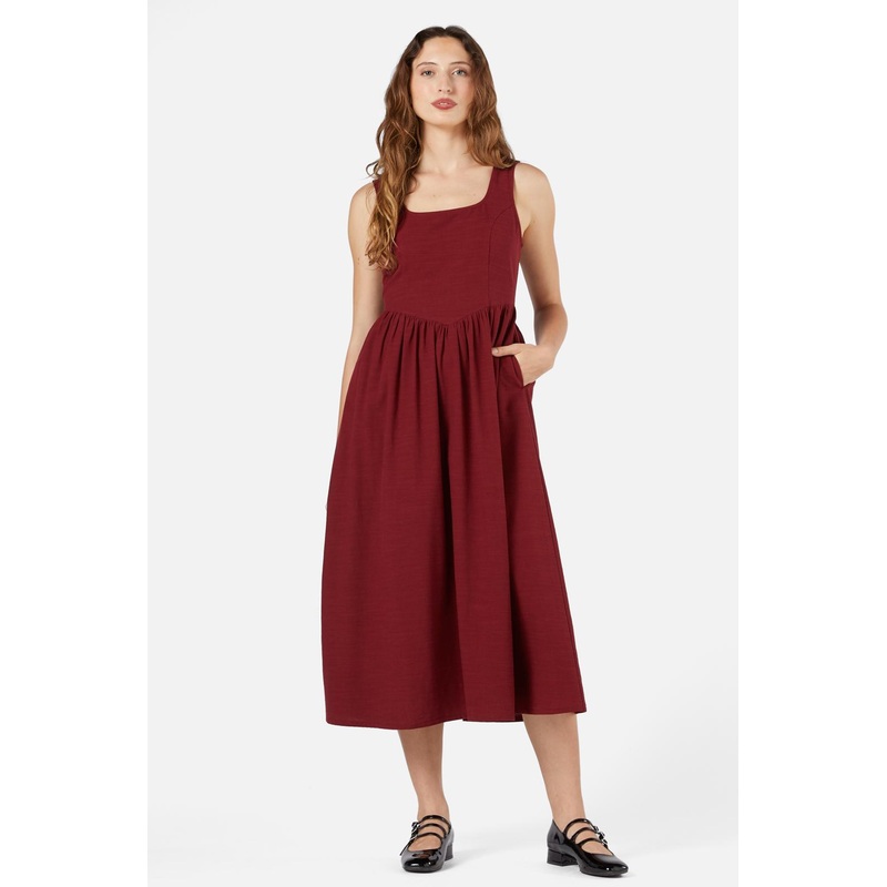 Freya Corset Midi Dress