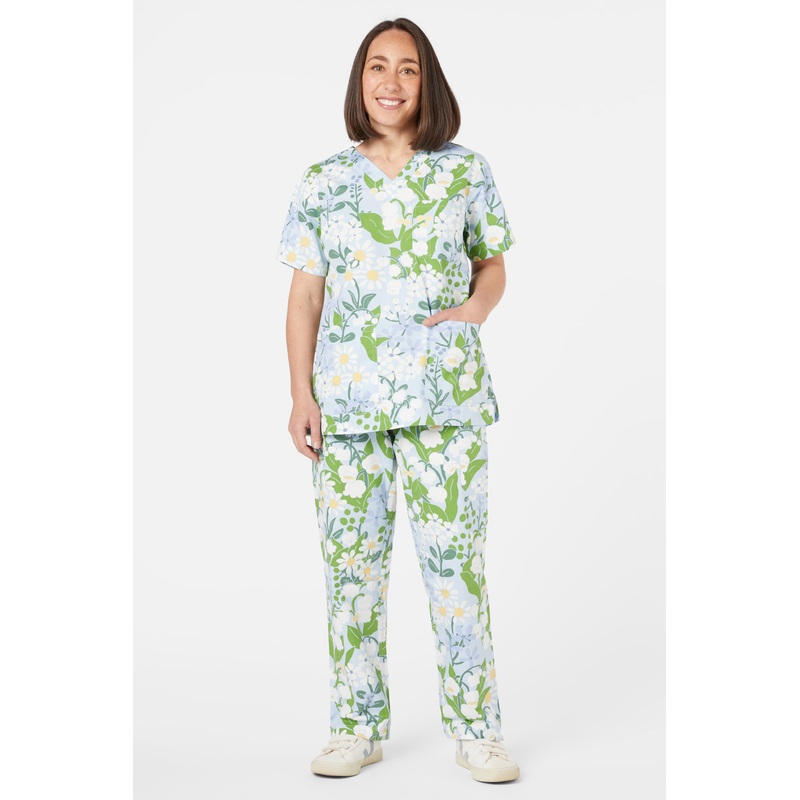 Lily Of The Valley Scrub Set