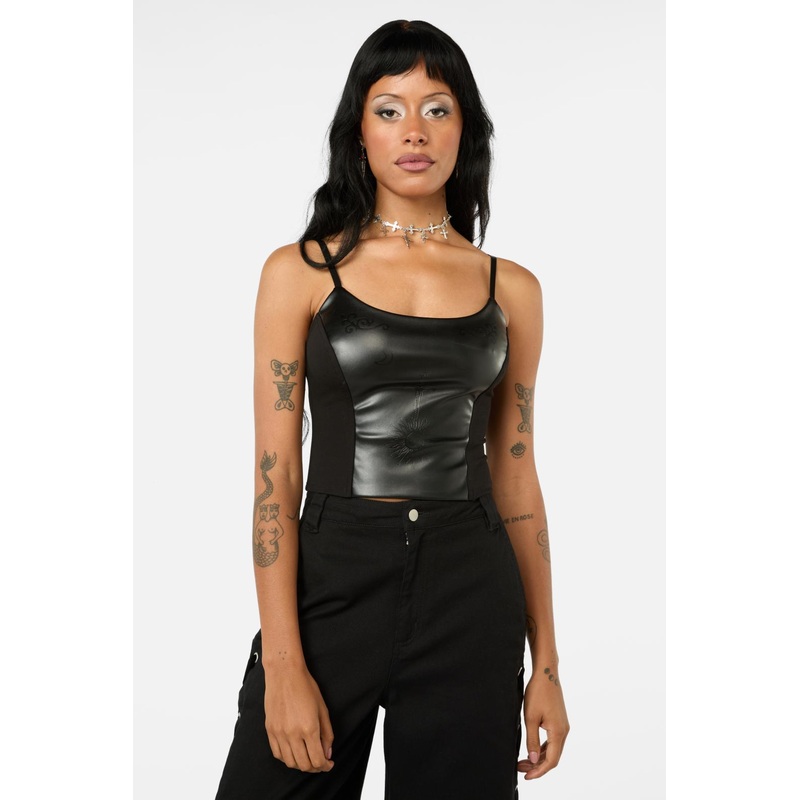 Not Afraid Print Corset