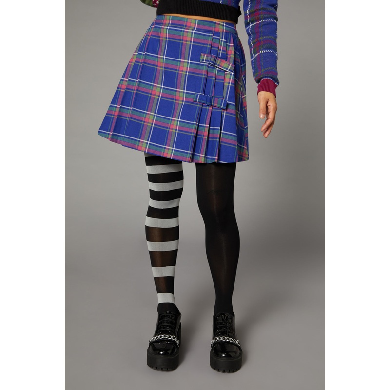 Werewolf Tartan Goth Skirt