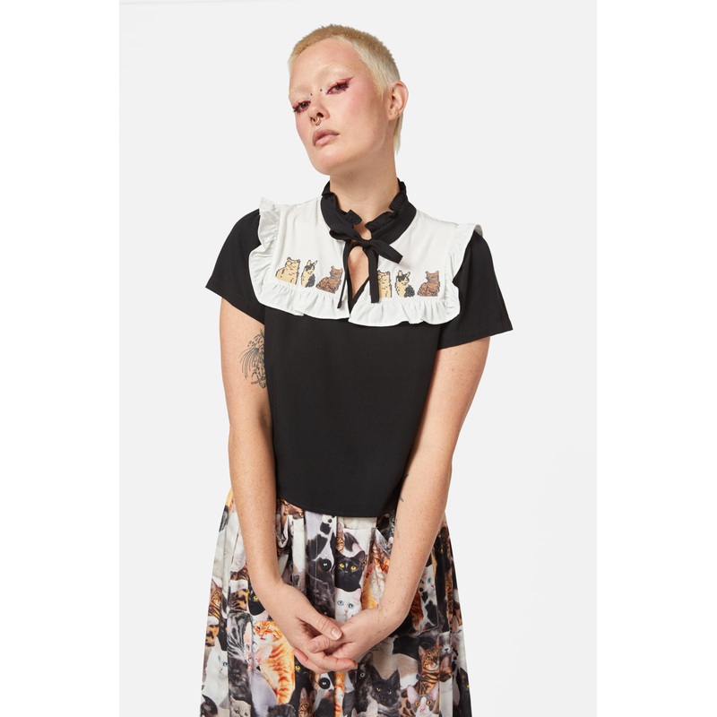 Catnip Ruffle Blouse