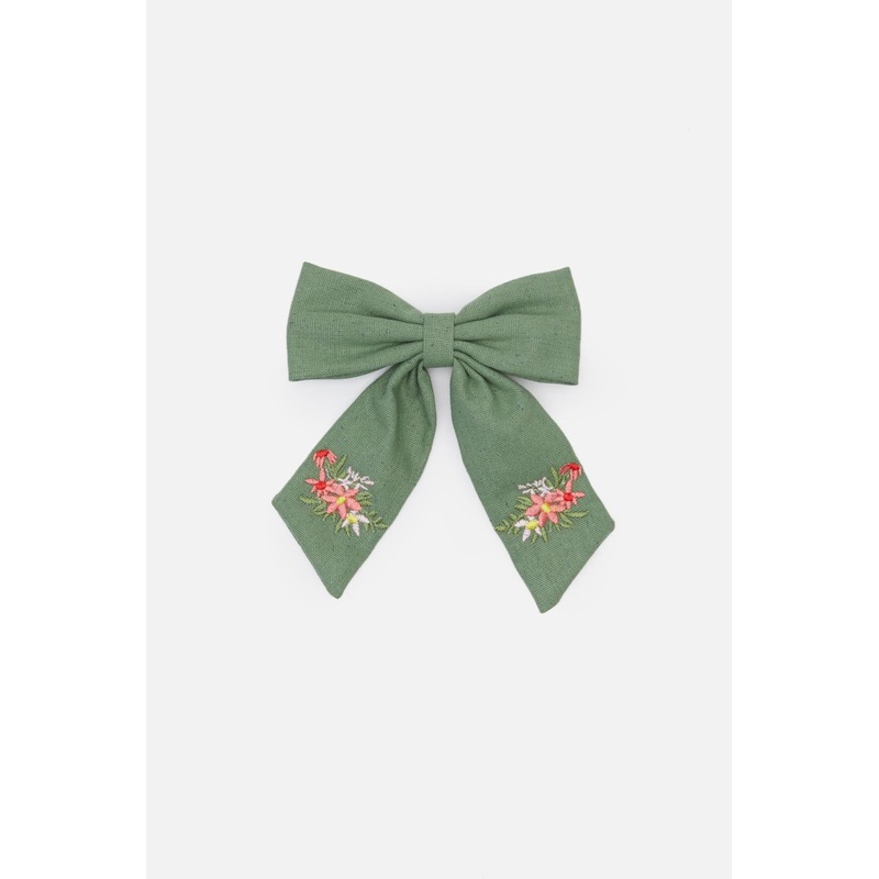 Flower Bow Hair Clip