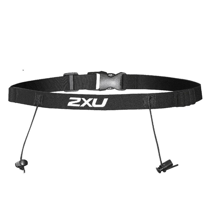 2XU Nutrition Race Belt | Black / Black